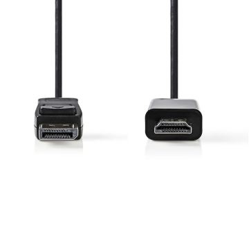 Câble HDMI DisplayPort Connecteur - Connecteur HDMI 2 m