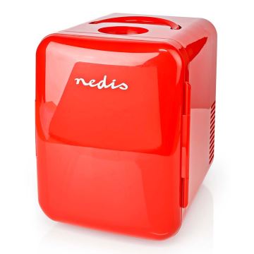 Mini frigo portable 50W/230V rouge