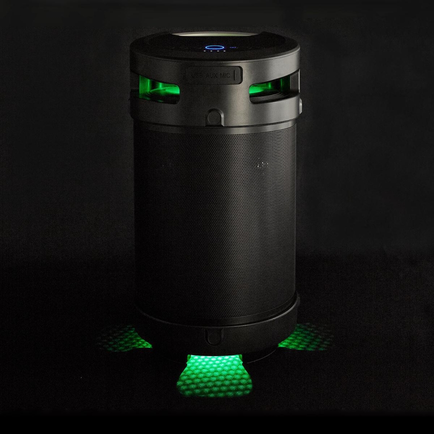 Enceinte rechargeable LED 210W/4400 mAh IPX5