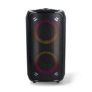 Enceinte rechargeable LED RGB 240W/4000 mAh + télécommande