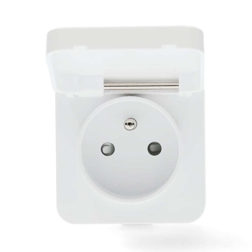 Prise connectée 3680W/230V/ Type E/16A Wi-Fi Tuya IP44