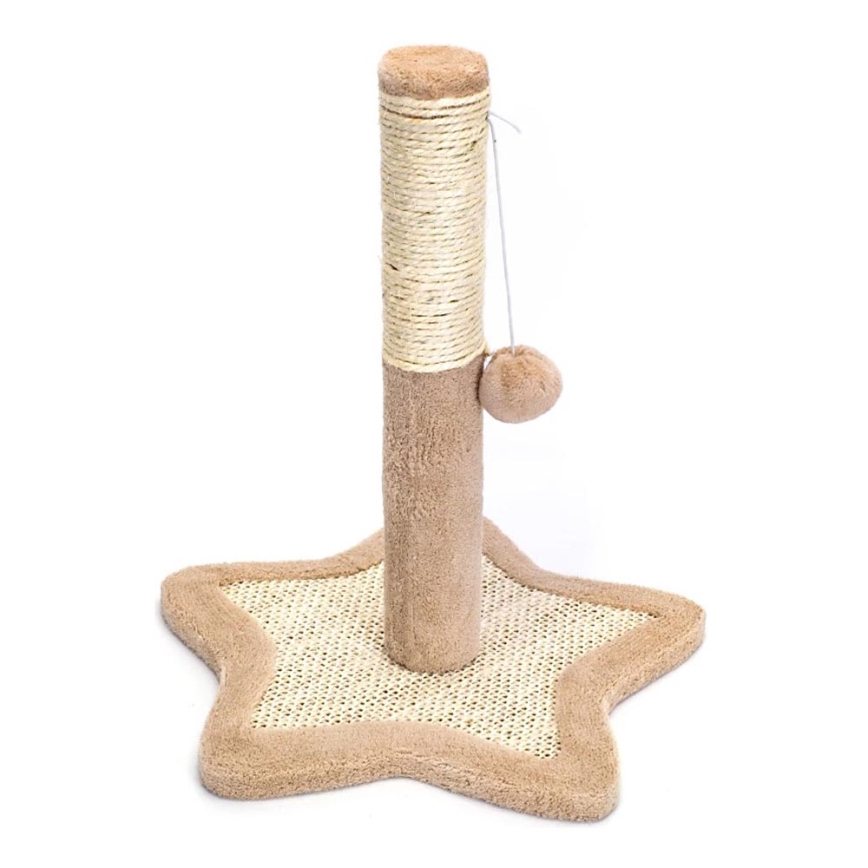 Nobleza - Griffoir pour chat 38x33,5 cm beige