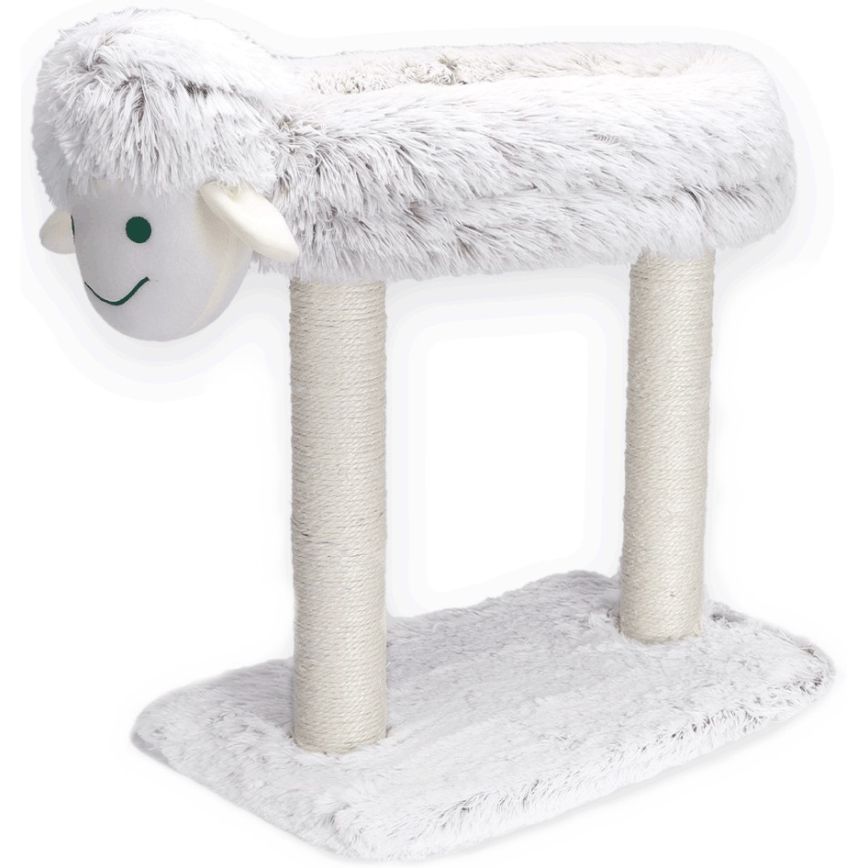 Nobleza - Griffoir pour chat 50x50x30cm mouton