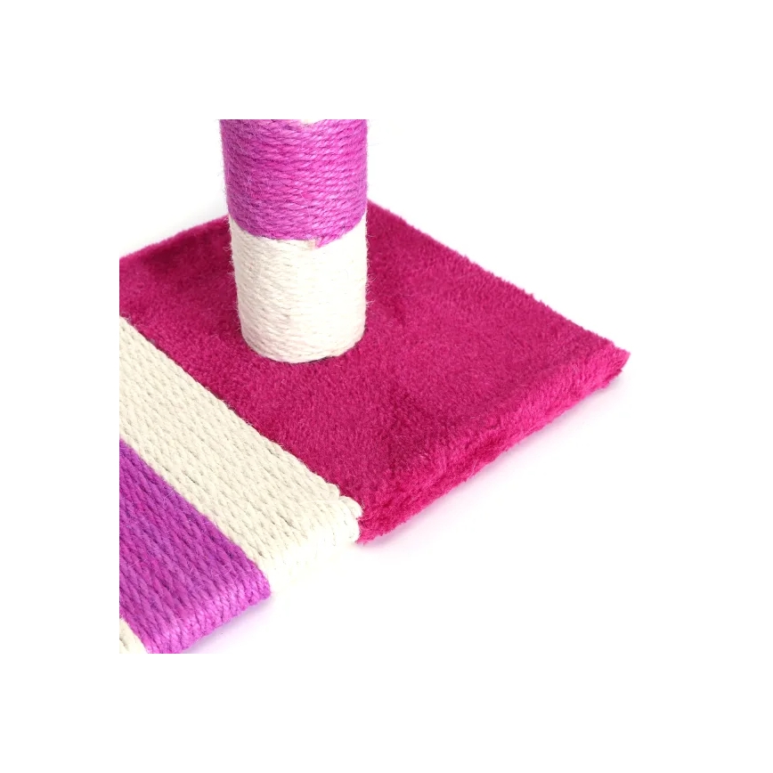 Nobleza - Griffoir pour chat 55x45x20 cm rose