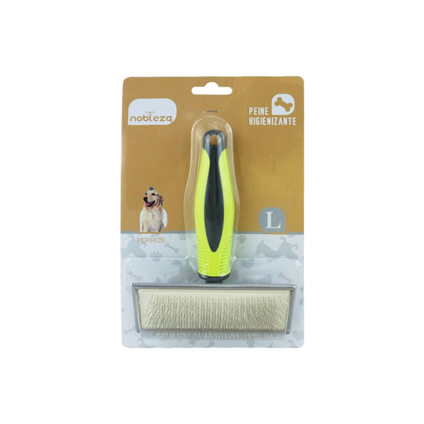 Nobleza - Peigne pour chiens vert 11,5 cm