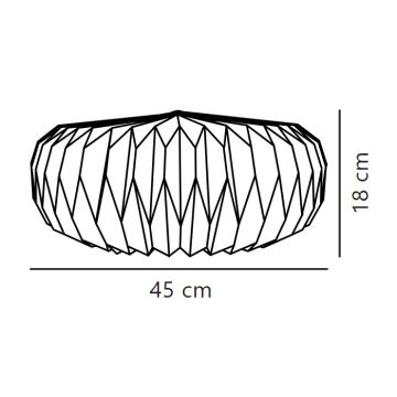 Nordlux - Abat-jour BELLOY E27 d. 45 cm