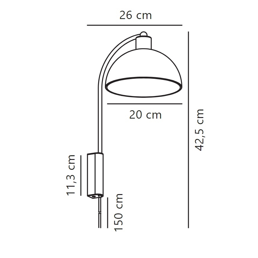 Nordlux - Applique murale ELLEN 1xE14/40W/230V chrome brillant