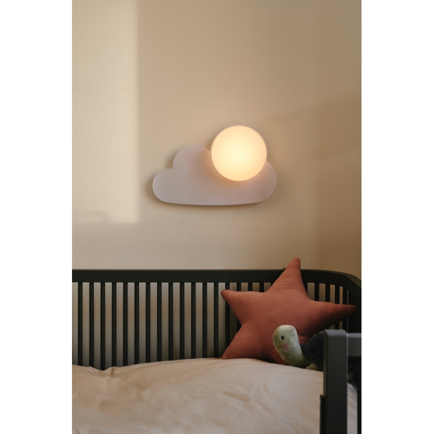 Nordlux - Applique murale enfant SKYKU CLOUD 1xE14/25W/230V nuage