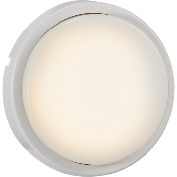 Nordlux - Applique murale extérieure CUBA LED/6,5W/230V IP54 d. 17,5 cm blanc