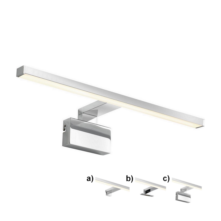 Nordlux - Éclairage de miroir salle de bain MARLEE LED/8,9W/230V IP44 3000K 50 cm chrome brillant