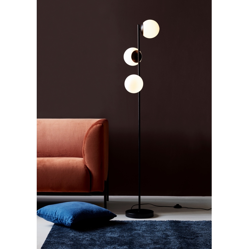 Nordlux - Lampadaire LILLY 3xE14/25W/230V noir