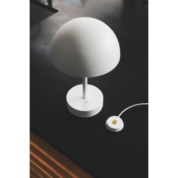 Nordlux - Lampe de table extérieure à intensité variable rechargeable ELLEN LED/2,8W/3,7V IP44 blanc