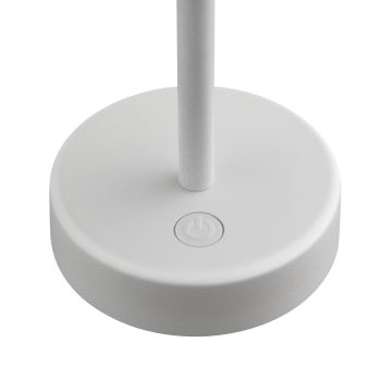 Nordlux - Lampe de table extérieure à intensité variable rechargeable ELLEN LED/2,8W/3,7V IP44 blanc