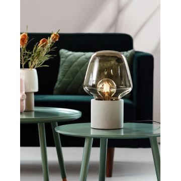 Nordlux - Lampe de table CHRISTINA 1xE27/25W/230V béton/noir