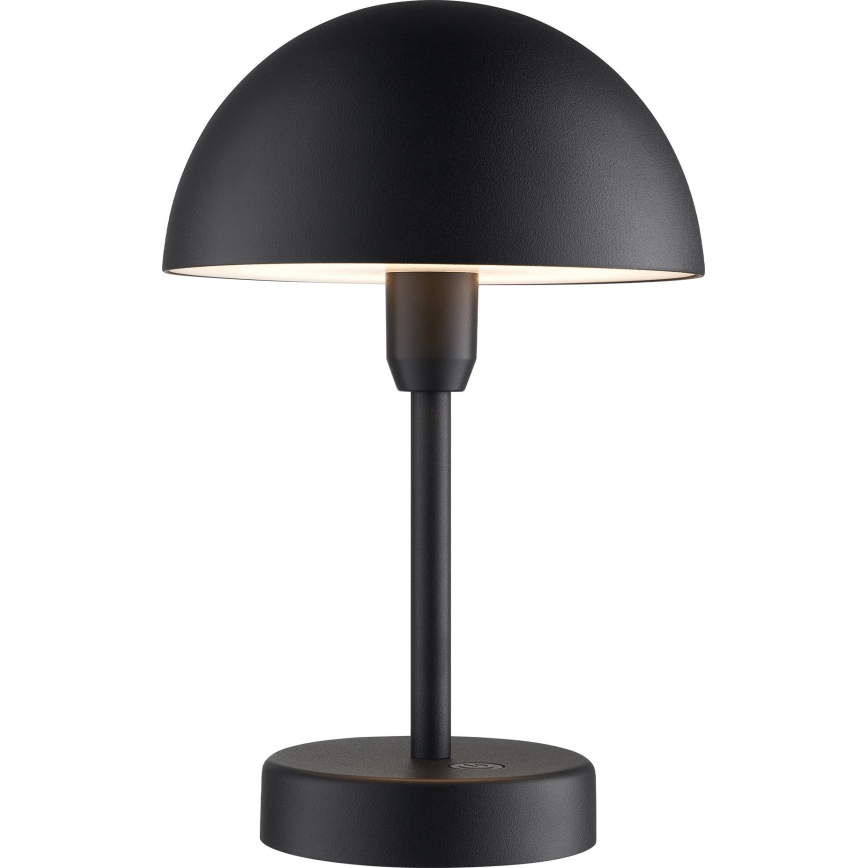 Nordlux - Lampe de table extérieure à intensité variable rechargeable ELLEN LED/2,8W/3,7V IP44 noir