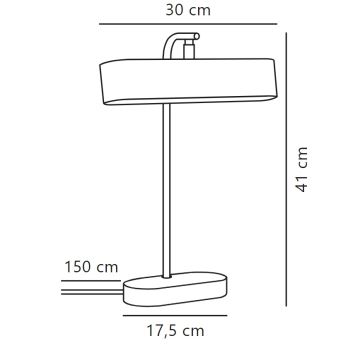 Nordlux - Lampe de table MERLIN 2xG9/5W/230V noir