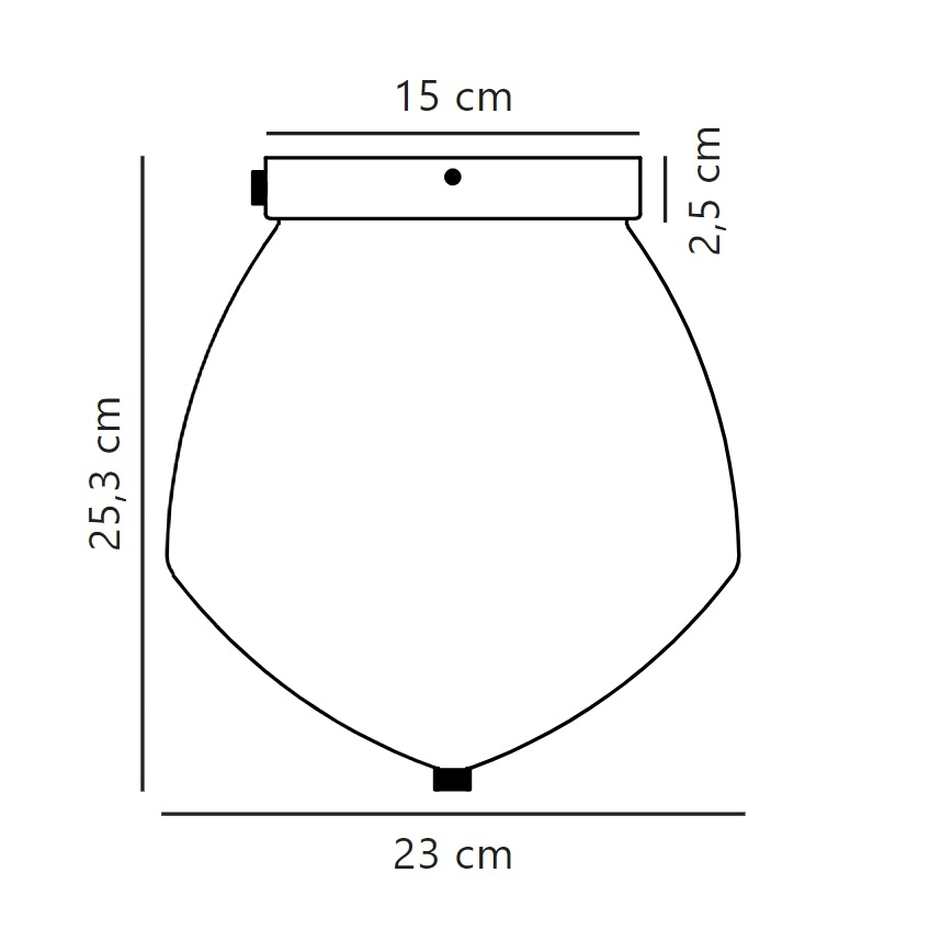 Nordlux - Plafonnier ORBIFORM 1xE27/40W/230V doré