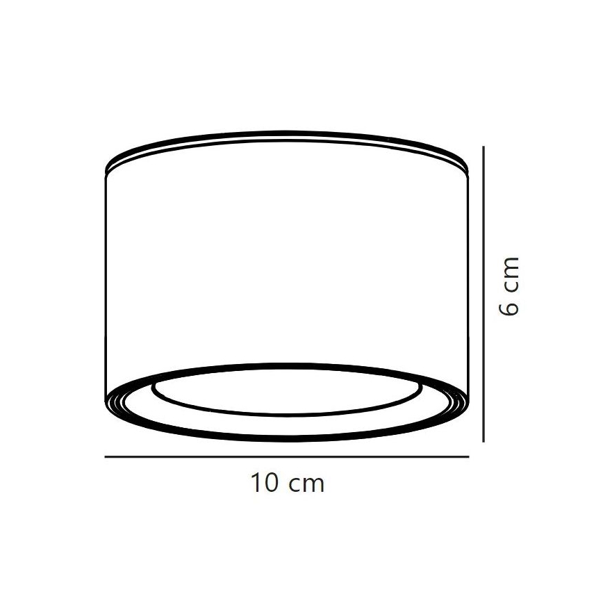 Nordlux - Spot FALLON LED/5,5W/230V noir