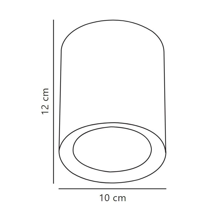 Nordlux - Spot FALLON LONG LED/5,5W/230V noir