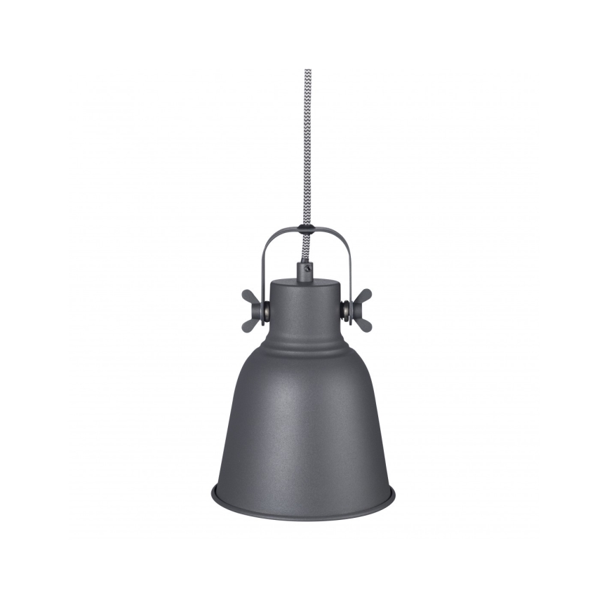 Nordlux - Suspension filaire ADRIAN 1xE27/25W/230V d. 16 cm anthracite