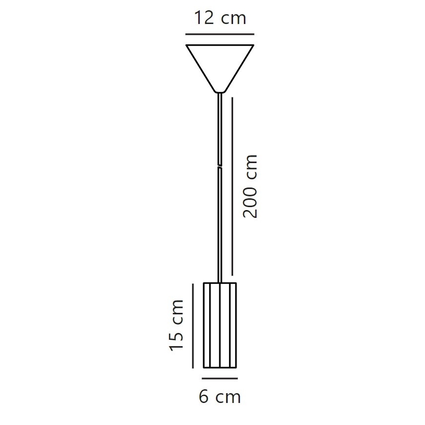 Nordlux - Suspension filaire ALANIS 1xGU10/15W/230V