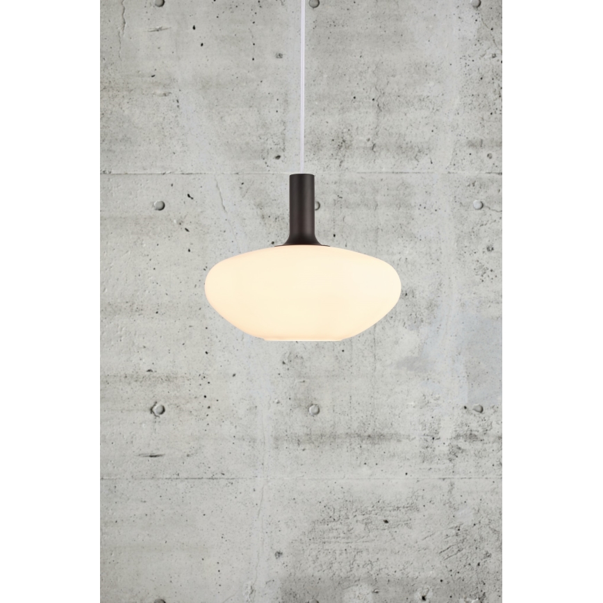 Nordlux - Suspension filaire ALTON 1xE27/60W/230V blanc/noir/laiton