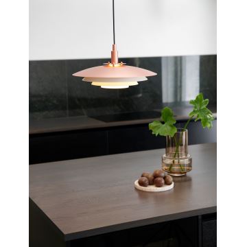 Nordlux - Suspension filaire BRETAGNE 1xG9/25W/230V Rose doré