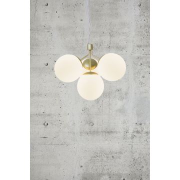 Nordlux - Suspension filaire IVONA 4xE27/28W/230V doré