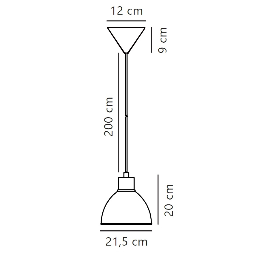 Nordlux - Suspension filaire POP 1xE27/40W/230V beige