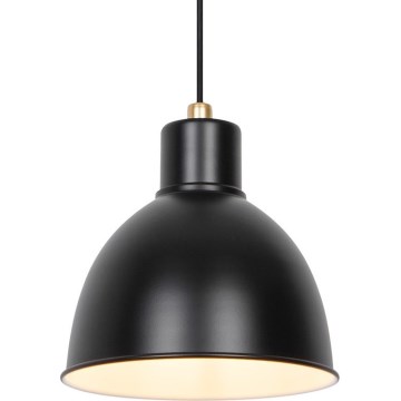 Nordlux - Suspension filaire POP 1xE27/40W/230V noir/doré