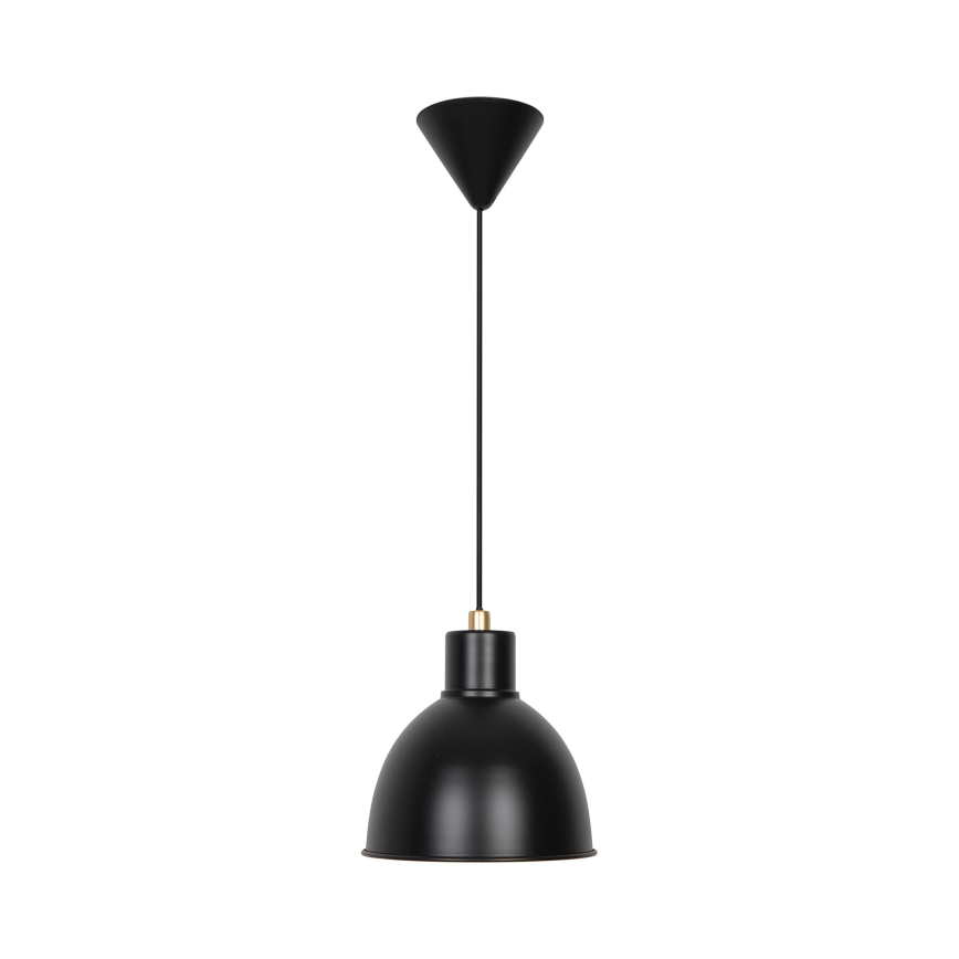 Nordlux - Suspension filaire POP 1xE27/40W/230V noir/doré