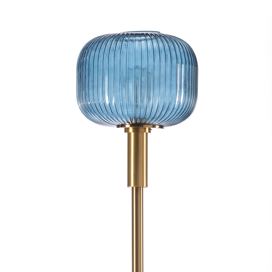 ONLI - Lampadaire DOROTY 1xE27/22W/230V bleu/doré