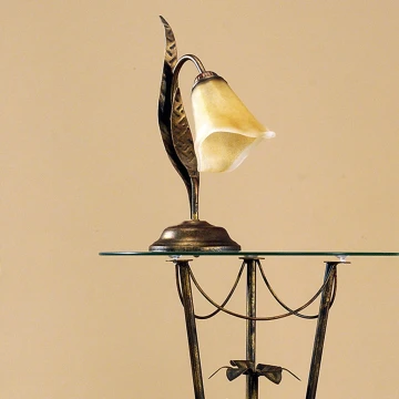 ONLI - Lampe de table ALGA 1xE14/6W/230V 38 cm bronze