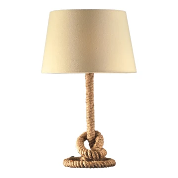 ONLI - Lampe de table CORDA 1xE27/22W/230V 50 cm beige