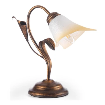 ONLI - Lampe de table LUCREZIA 1xE14/6W/230V bronze