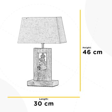 ONLI - Lampe de table MIRIEL 1xE27/22W/230V