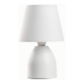 ONLI - Lampe de table NANO 1xE14/6W/230V blanc 19 cm