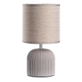 ONLI - Lampe de table SHELLY 1xE27/22W/230V rose 28 cm