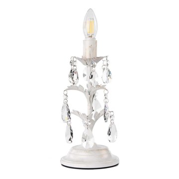 ONLI - Lampe de table TERESA 1xE14/6W/230V blanc