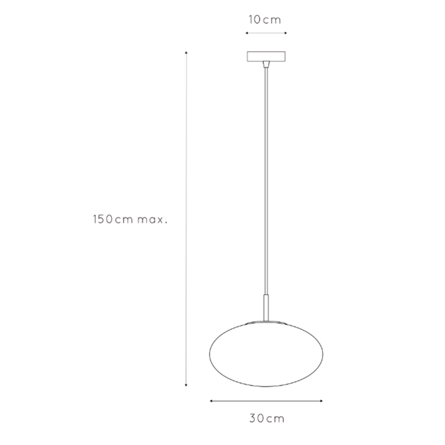 ONLI - Suspension filaire JANET 1xE27/6W/230V d. 30 cm