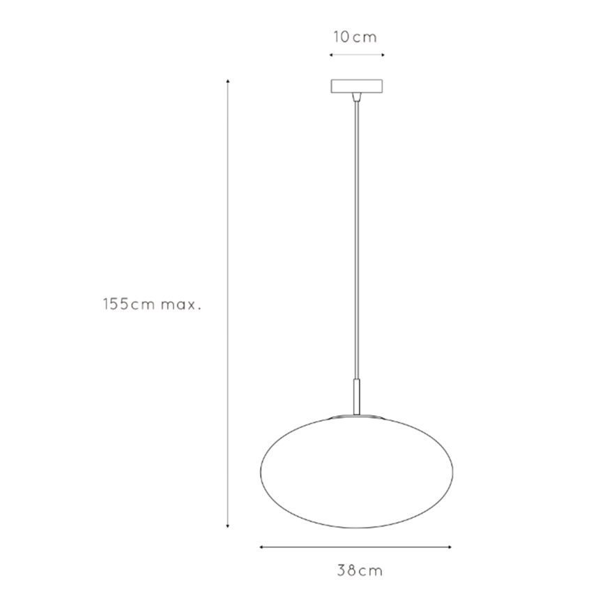 ONLI - Suspension filaire JANET 1xE27/6W/230V d. 38 cm