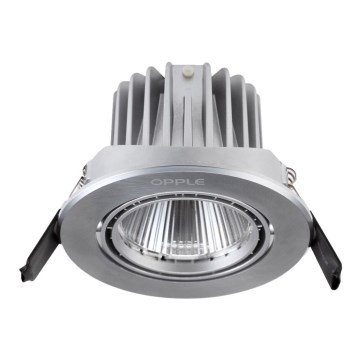 Opple 26531 - Luminaire encastrable à intensité variable LED/7W/230V mat chrome