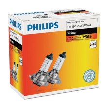 Ampoule pour moto Philips X-TREME VISION MOTO 12972PRBW H7 PX26d/55W/12V  3200K