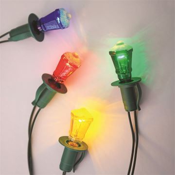 PACK 3 x Ampoule de rechange LANTERN E10/20V/0,1A coloré - fabriquée en Europe