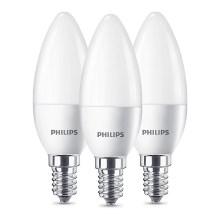 PACK 3x Ampoule LED Philips B35 E14/5,5W/230V