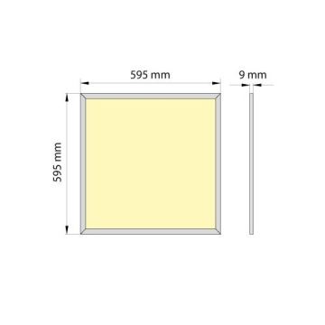 Panneau LED encastrable XELENT 60 LED/50W/230V 3000K IP40