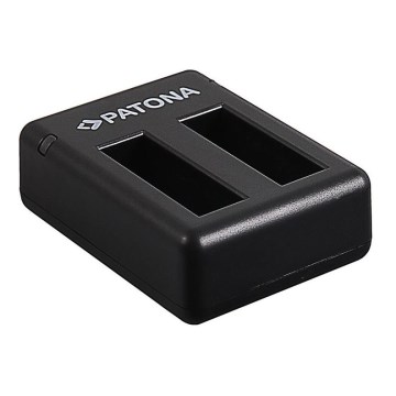 PATONA - Chargeur Double pour batterie INSTA360 USB