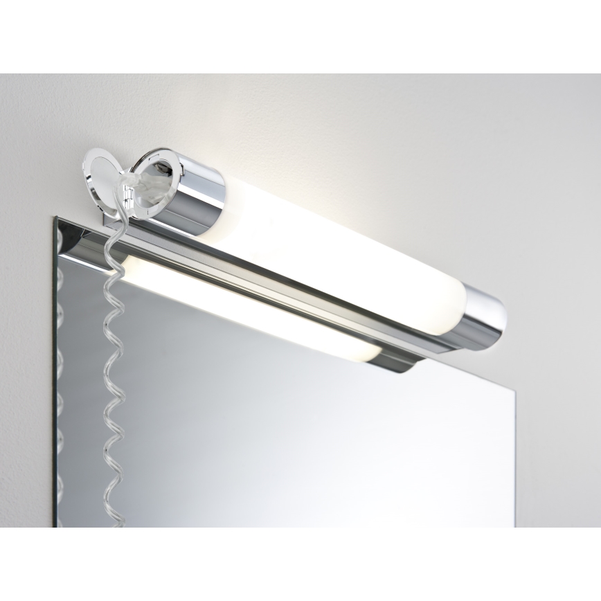 Paulmann 70362 - 1xG5/8W IP44 Éclairage de miroir salle de bain avec prise ORGON 230V