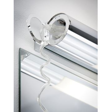 Paulmann 70362 - 1xG5/8W IP44 Éclairage de miroir salle de bain avec prise ORGON 230V