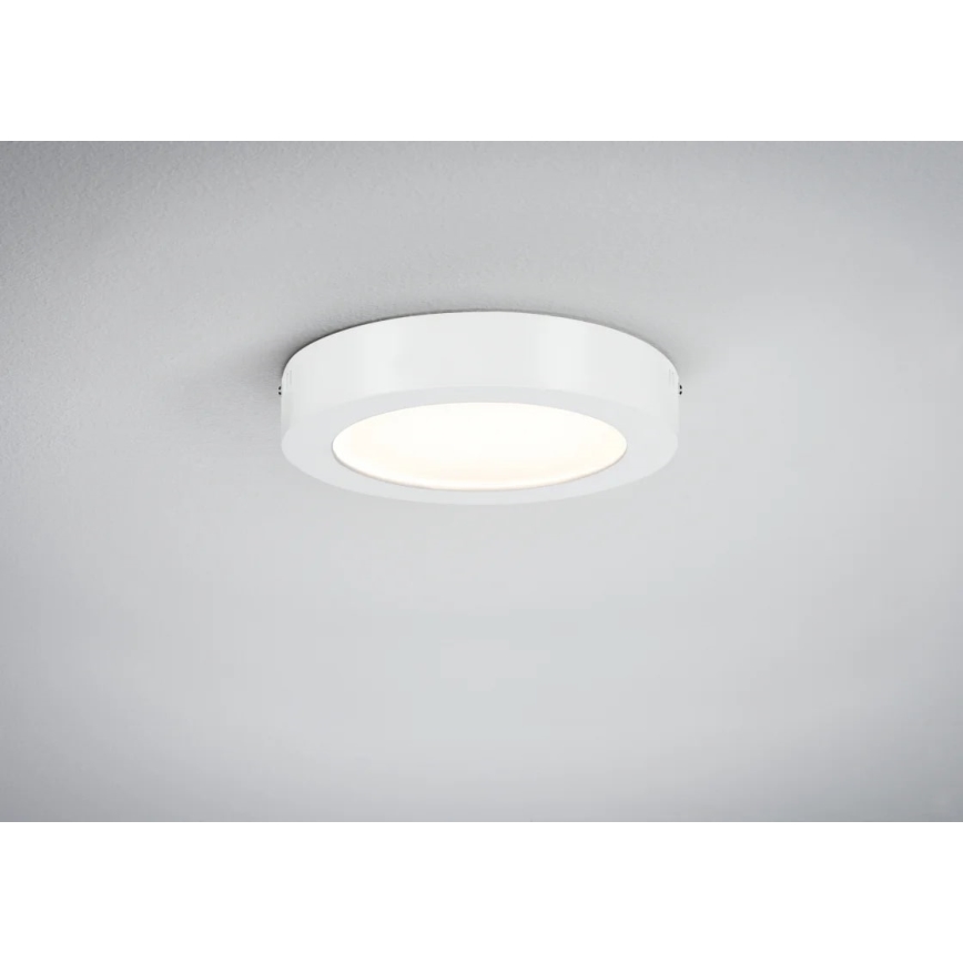 Paulmann 70642 - LED/12,5W Plafonnier LUNAR 230V d. 22,5 cm blanc